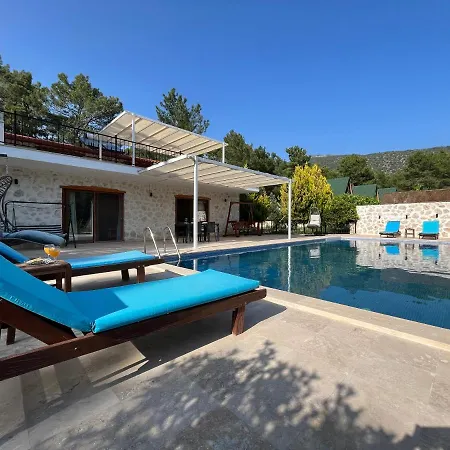Magnificent With Private Pool In Nature For 6 People, Antalya - Awz 123 빌라 카스