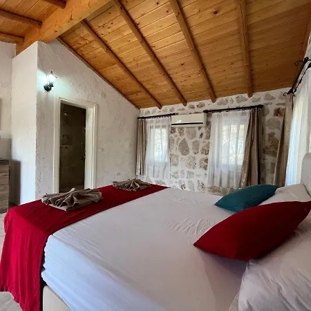 Magnificent With Private Pool In Nature For 6 People, Antalya - Awz 123 카스